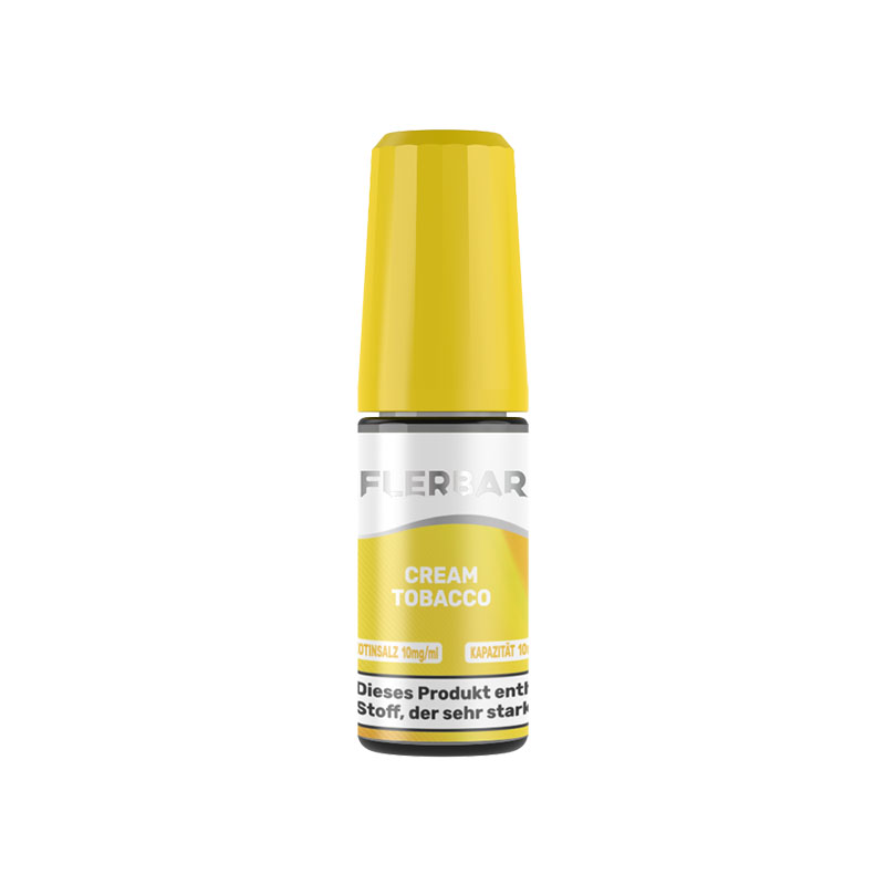 Flerbar Cream Tobacco 10mg Nikotinsalz Liquid